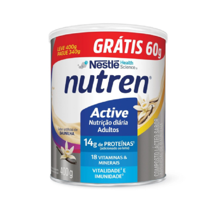 NUTREN ACTIVE BAUNILHA  400G