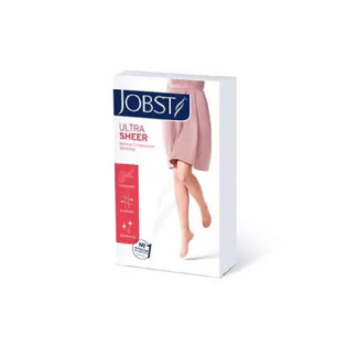 MEIA JOBST ULTRASHEER 3/4 PANT 15-20 PE ABERTO NATURAL TAM  L