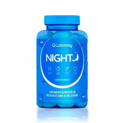 GUMMY GUMMY NIGHT FRAMBOESA (MELATONINA GOMA)