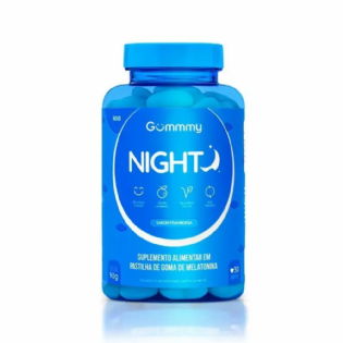 GUMMY GUMMY NIGHT FRAMBOESA (MELATONINA GOMA)