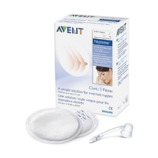 AVENT NIPLETTE (CORRETOR MAMILO INVERTIDO) 1 UNID SCF152/01