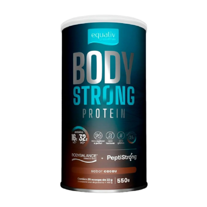 EQUALIV BODY STRONG PROTEIN CACAU 550G