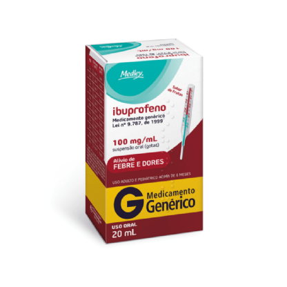 IBUPROFENO 100MG GTS 20ML MED