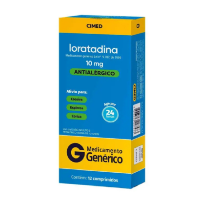 LORATADINA GN 10MG 12CPR BI