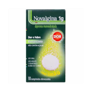 NOVALGINA 1G C/ 10 COMP EFEVERSCENTE