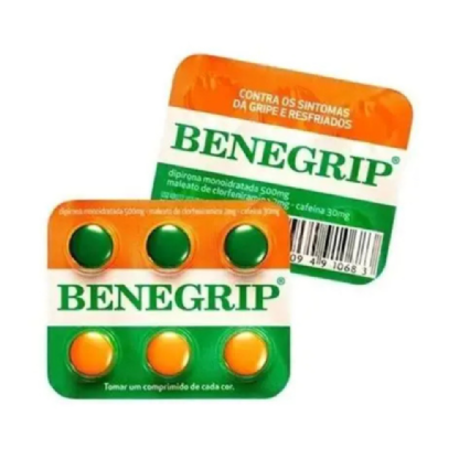 BENEGRIP CARTELA C/ 6 CPR