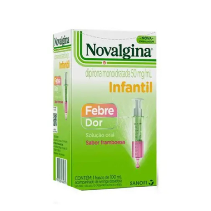 NOVALGINA (DIPIRONA) INFANTIL SOL. ORAL 100ML (50MG/ML)