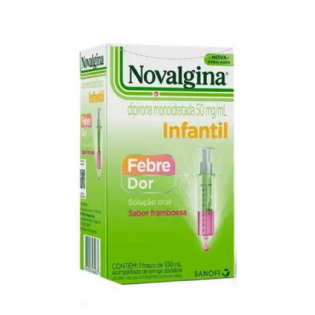NOVALGINA (DIPIRONA) INFANTIL SOL. ORAL 100ML (50MG/ML)