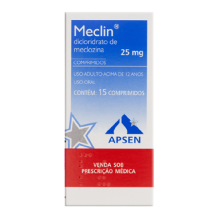 MECLIN (25 MG C/ 15 CPR)