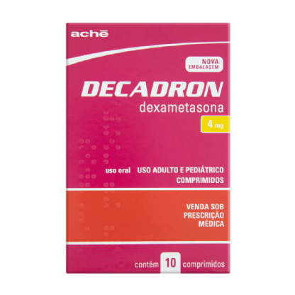 DECADRON (4 MG C/ 10 CPR) ADUL/PED