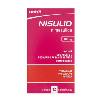 NISULID 100MG C/12 COMP DISPERSIVEL