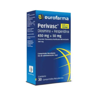 PERIVASC 450/50MG C/30 COMP
