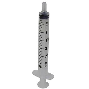SERINGA DESCARTÁVEL 3ML LUER SLIP C/10 UNIDADES | REF BD011933