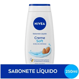 NIVEA Sabonete Líquido Creme S | Limpeza Suave e Hidratação