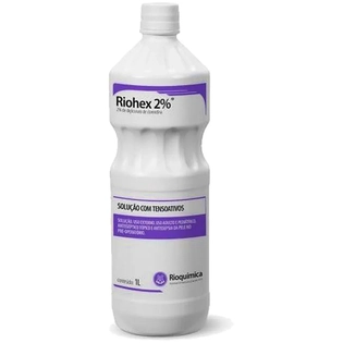 RIOHEX | Degermante Clorexidina 2% sem Dispenser 1L