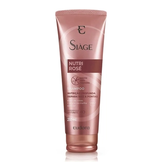 Shampoo Siage Nutri Rose 250ml | Hidratação e Brilho para Cabelos Sedosos