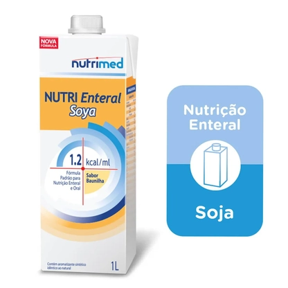 NUTRIMED NUTRI ENTERAL SOYA BAUNILHA 1000ML | Produto Novo