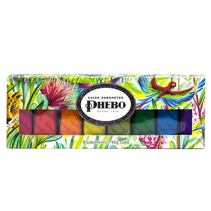 PHEBO | Kit Sabonetes Amazônia 8x90g