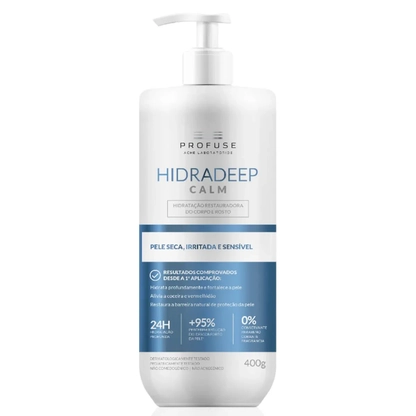 Profuse Loc Hidratante Hidradeep Calm 400g | Hidratação Intensiva para Pele