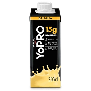 YOPRO Bebida Láctea UTH Banana 250ml | Danone