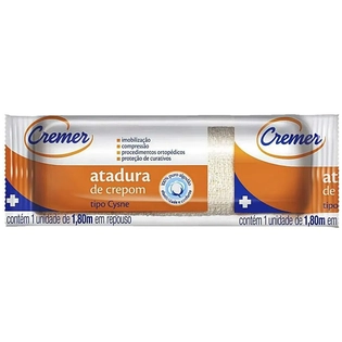 Atadura Crepe 15cm x 4,5m | Pacote com 12 Unidades - Cysne