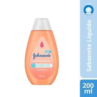 Sabonete Líquido Johnson's Cabeça aos Pés 200ml | Hidratação e Suavidade para a Pele