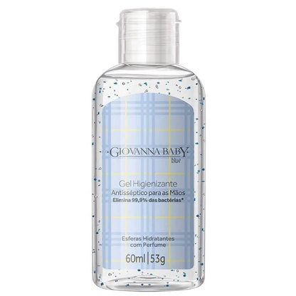Álcool Gel 70% Giovanna Baby Blue 60ml | Higienização Eficiente