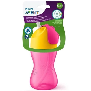 AVENT COPo Dino com Canudo Curvo | Praticidade e Estilo para Crianças