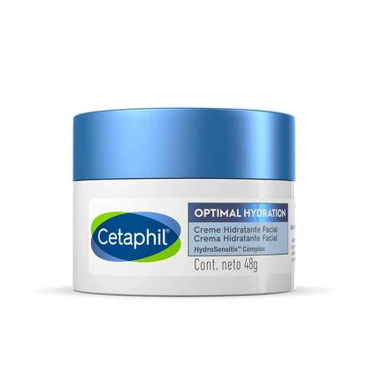 CETAPHIL CREME HIDRATANTE OPTIMAL HYDRATION 48G | Hidratação Intensiva para Pele