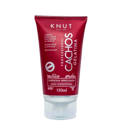 KNUT CACHOS GELATINA 150G | O Segredo para Cabelos Definidos e Hidratados