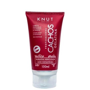 KNUT CACHOS GELATINA 150G | O Segredo para Cabelos Definidos e Hidratados