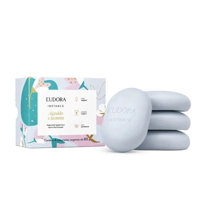 INSTANCE SAB BARRA ALGA/JASMIM 80 | Produto Natural para Cuidado da Pele