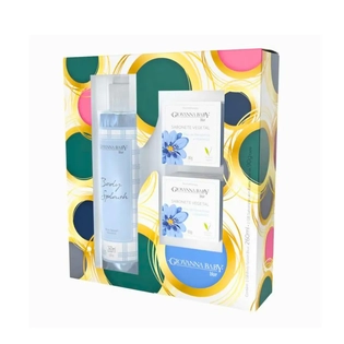 Estojo Giovanna Baby Body Splash Blue 260ml | 2 Sabonetes 90g
