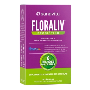 FLORALIV Probiótico | Blister com Qualidade e Eficiência
