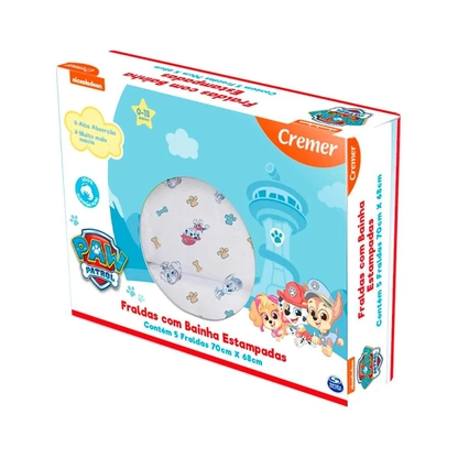 FRALDA LUXO BAINHA 70X68CM | PAT