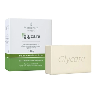 GLYCARE Sabonete em Barra 90g | Limpeza Suave e Eficaz