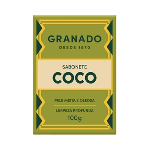 Granado Tratamento Sabonete Coco 100g | Hidratante e Refrescante