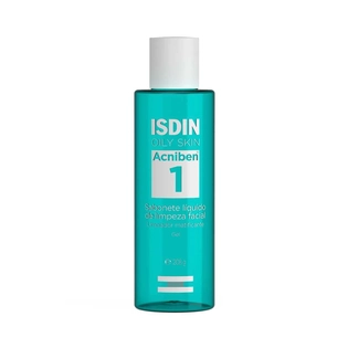 ISDIN ACNIBEN Sabonete Líquido para Limpeza Facial 208g | Cuidado Especial para Peles Oleosas
