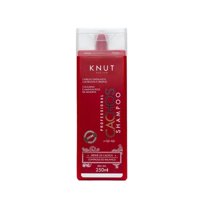Shampoo KNUT CACHOS 250ML | Cuidados para Cabelos Cachados