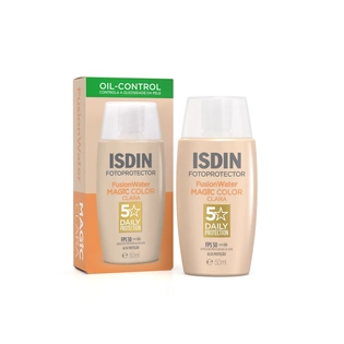 ISDIN FUSION WATER CLAR F50 | Protetor Solar Facial 50ml