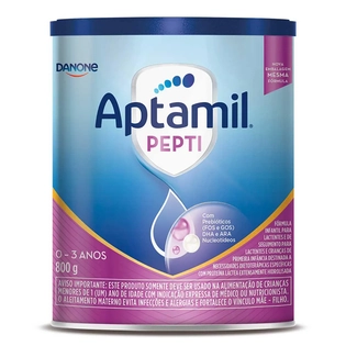 LEITE EM PÓ APTAMIL PEPTI 800G | Nutrição Especializada para Bebês