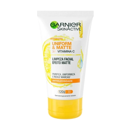 Limpeza Facial Garnier Unif & Matte 120g | Sabonete L'Oréal