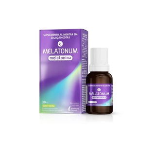 MELATONUM GTS 30ML | Suplemento Para Sono Tranquilo