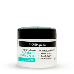 NEUTROGENA HIDRA MATTE 3 EM 1 | Hidratação e Controle de Oleosidade 100g