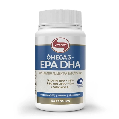 OMEGA 3 EPA DHA 1000MG | 60 Cápsulas de Alta Potência