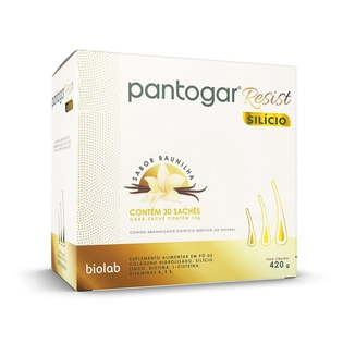 PANTOGAR RESIST BAUNILHA 10G | 30 Cápsulas
