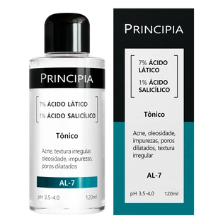 PRINCIPIA Tônico 7% Ácido Lático | Efeito Renovador para a Pele