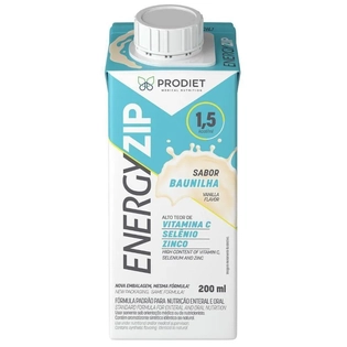 PRODIET ENERGYZIP BAUNILHA 200 | Suplemento Energético Delicioso