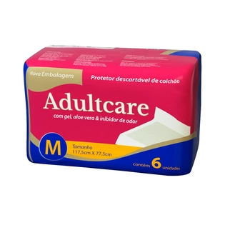 Protetor de Colchão Adultcare Médio | Descanso 6 Unidades 77,5x117cm