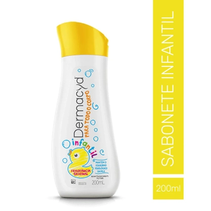 DERMACYD INFANTIL 200ml | Higiene Delicada para o Seu Bebê